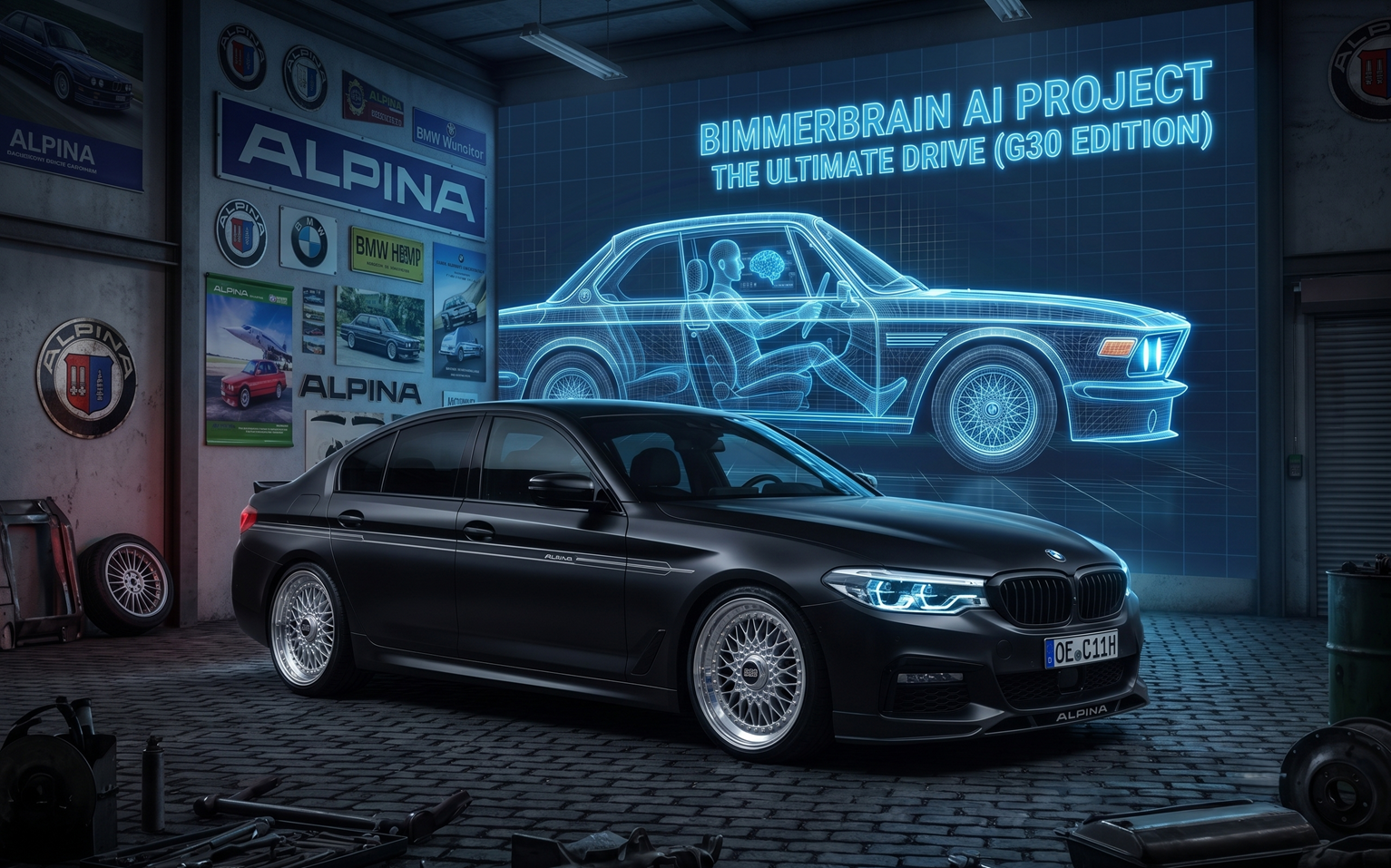 BMW 5 Series G30 530i — профильный ракурс для экспертного анализа